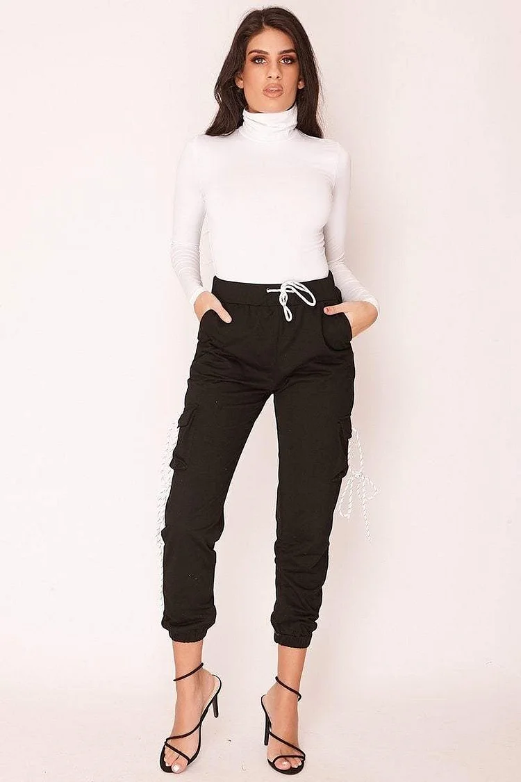 Black Rope Joggers Katch Me