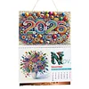 2026 Balloon DIY Diamond Dots Painting Kit Diamond Art Home Paper Desk Calendar