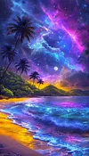 Luxury AB Velvet Diamond Painting Kit - Landscape