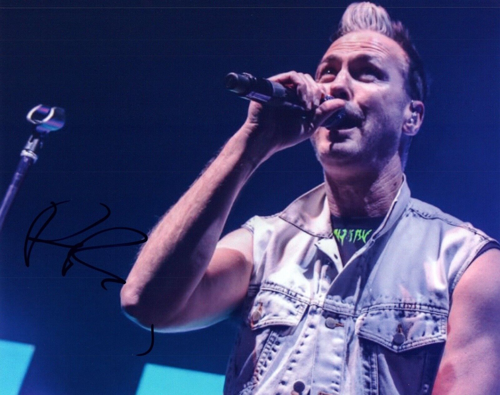 Michael Fitzpatrick Signed Autographed 8x10 Photo Poster painting Fitz and The Tantrums COA