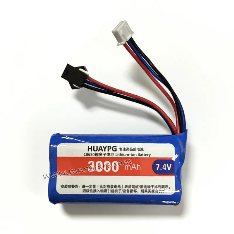MN Model MN128 RC Car Parts 7.4V 3000mAh Battery