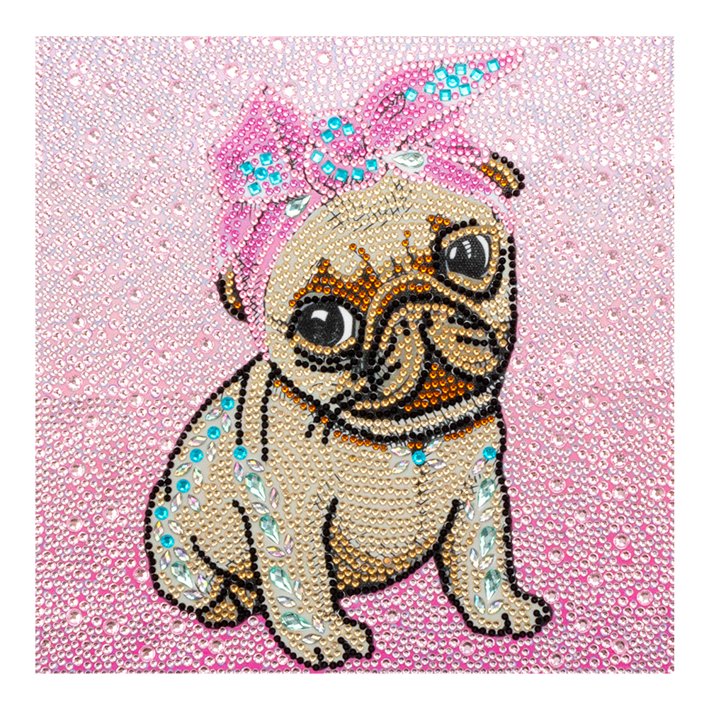 

Dog - Crystal Special Shaped Diamond Painting - 30*30CM, 501 Original