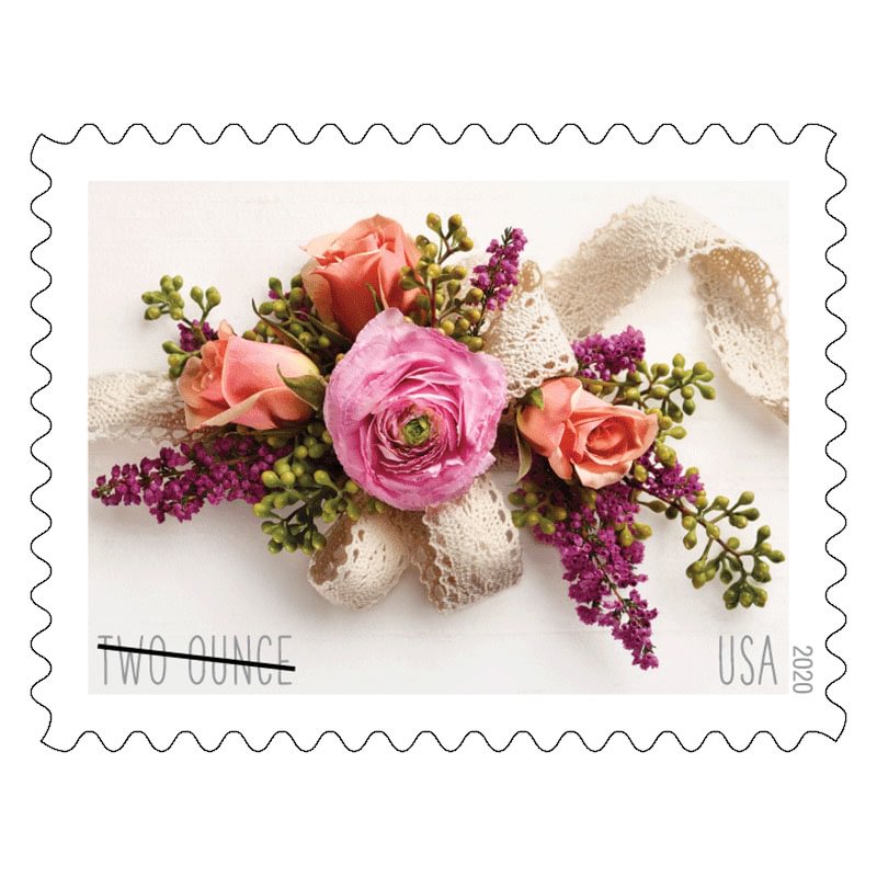 Garden Corsage Stamp 2020