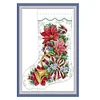 Gabriel Of The Christmas Stocking - 16CT Stamped Cross Stitch 37*52cm/14.57*20.47in