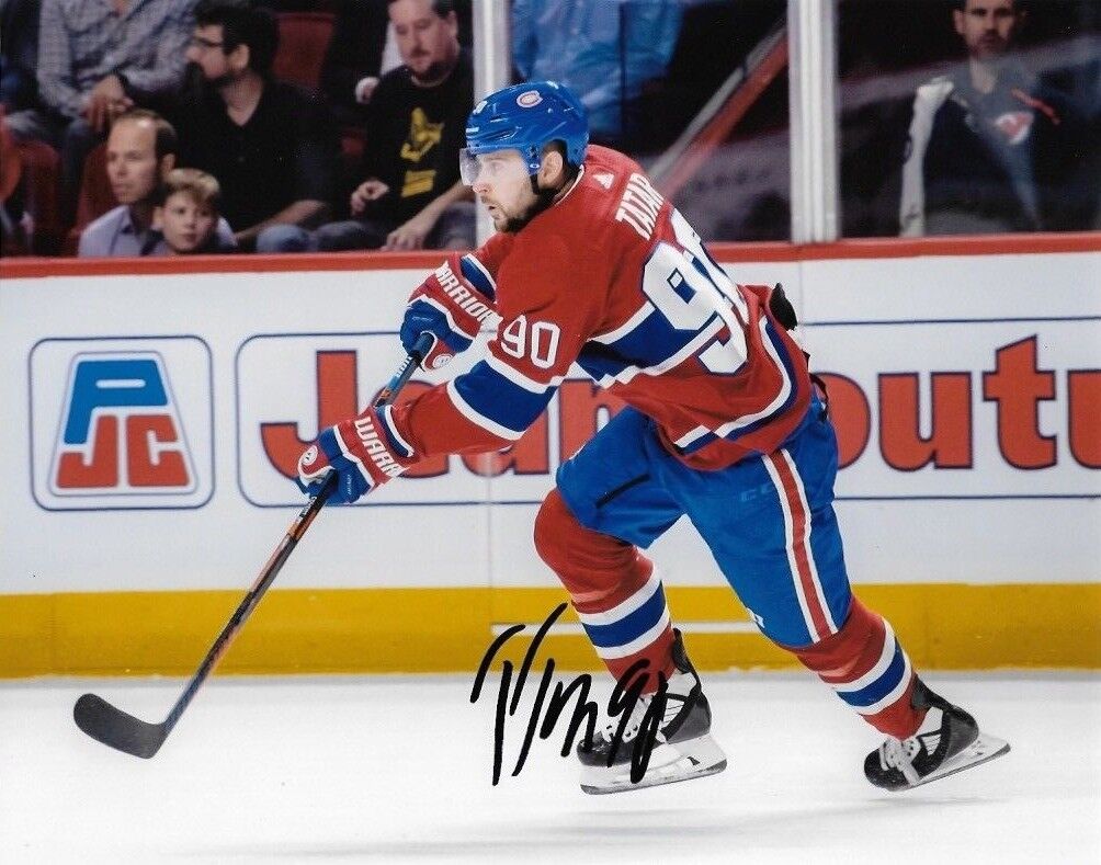 Montreal Canadiens Tomas Tatar Signed Autographed 8x10 NHL Photo Poster painting COA #1