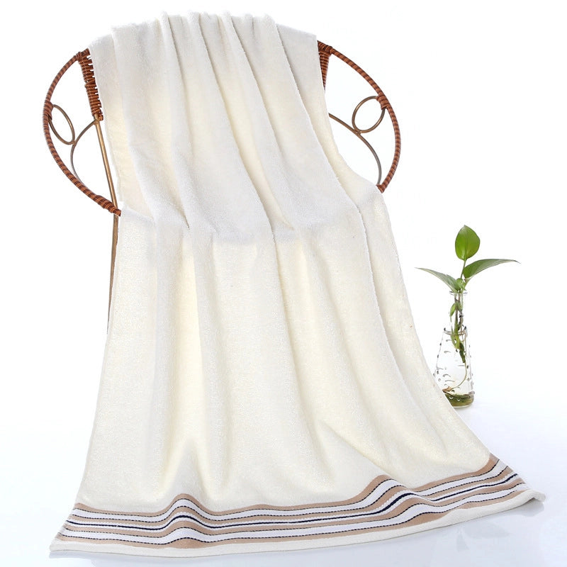 Cotton Bath Towel Household Soft Thickened Cotton Towel Quilt 70*140 Gift Gift Box Export Factory