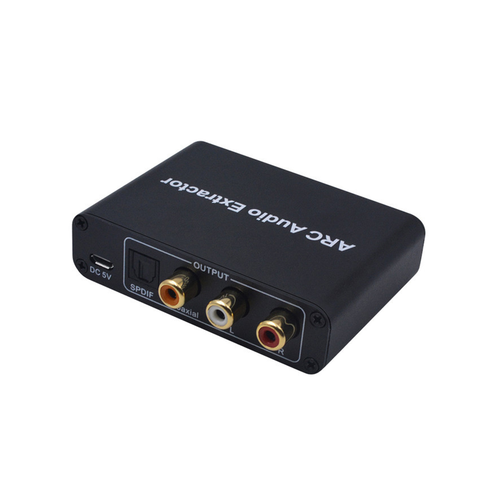 

ARC Audio Extractor Digital to Analog Audio Adapter L/R Coaxial SPDIF RCA, 501 Original
