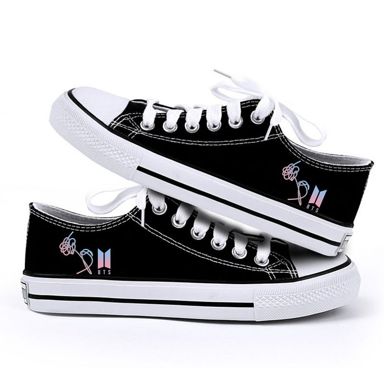 BTS Love Yourself Canvas Shoes