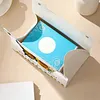Monarch Butterfly DIY PULeather Diamond Painting Tissue Box for Adults Beginners Large Size Diamond Art Paper Storage Holder for Living Room Bedroom Bathroom Table Decor