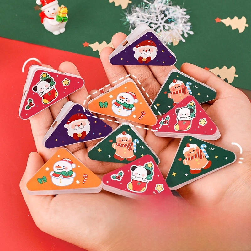 Christmas Cute Cartoon Plastic Party Party Packs