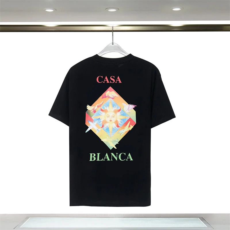 Casablanca 2023 new fashion T-shirt short sleeves