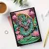 Carnet de notes Lotus dragon-diy