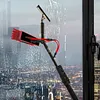 [US Local Warehouse] 11pcs Extended Window Cleaning Kit Easy To Use Telescopic Water Supply Brush Kit