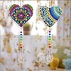2pcs Herz Sonnenfänger - 5d DIY Craft Anhänger