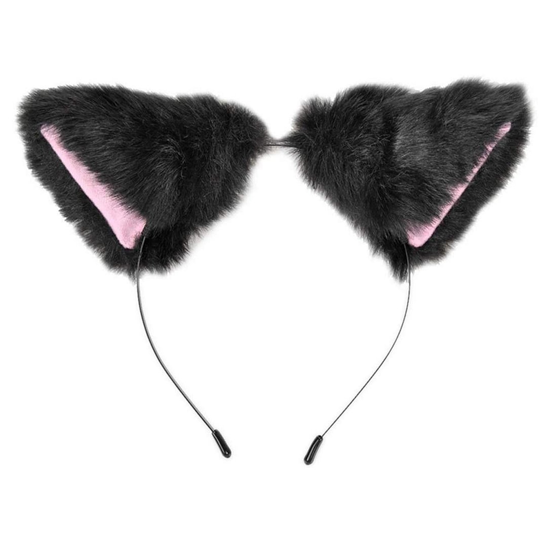 Hot Sale Cosplay Costume Fox Plush Hair Hoop Women Girls Fashion Cat Animal Ears Hairpin Headbands Handmade Hair Accessories