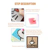 >SALE<5D DIY Diamond Painting Kit Ceramics Insulation Cartoon Pad (Coffee)