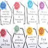 16 Pi&egrave;ces Cartes D'&eacute;nergie Positive D'auto-motivation