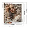Lady Beauty - speziell geformtes Diamond Painting - 30*30cm