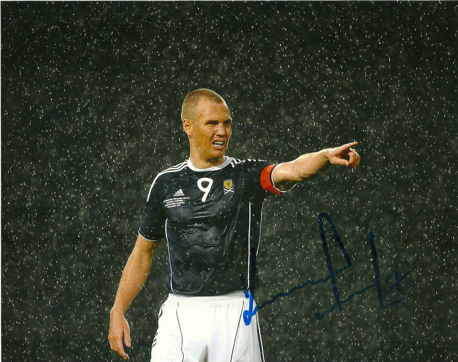 Scotland Vancouver Whitecaps Kenny Miller Autographed Signed 8x10 Photo Poster painting COA