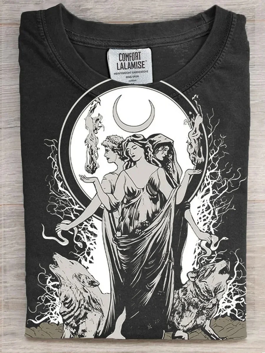 Eagerlys  Moon Goddess T-shirt Eagerlys