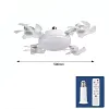 E27 Screw Mouth Four-Head Creative Drone Fan Light Silent Small Ceiling Fan Light