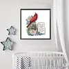 Christmas Cardinal-Partial Special Shaped Diamond Painting 30*30CM