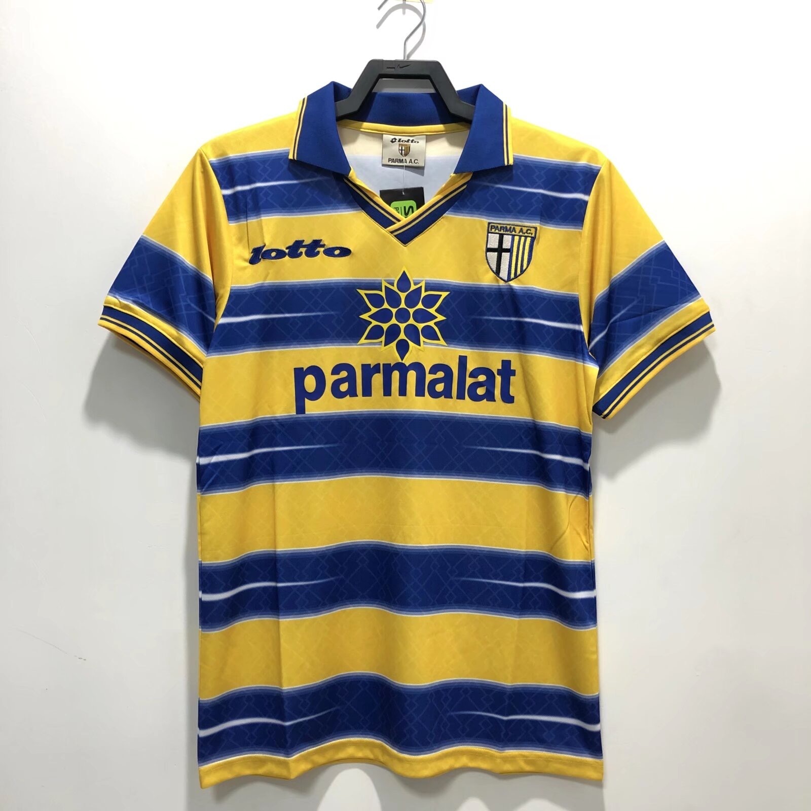 1998-1999 Retro Parma Home Football Shirt