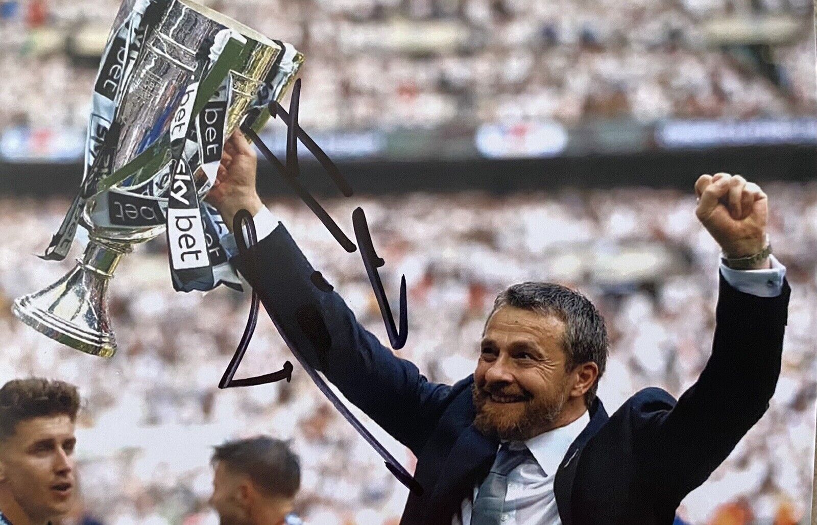 Slavisa Jokanovic Genuine Hand Fulham 6X4 Photo Poster painting 3