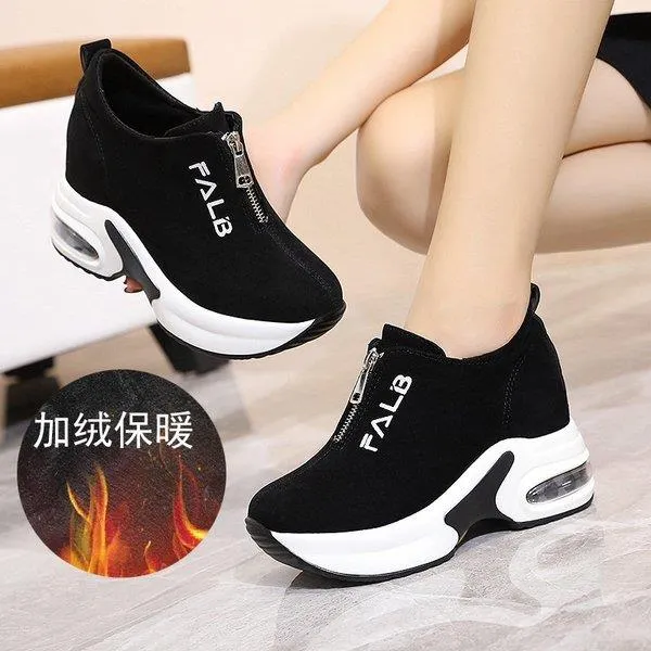Women's Sneakers With Platform Womens Shoes Casual Woman Wedge Basket 2020 shoes Tennis Female Thick Woman's Summer Trainers