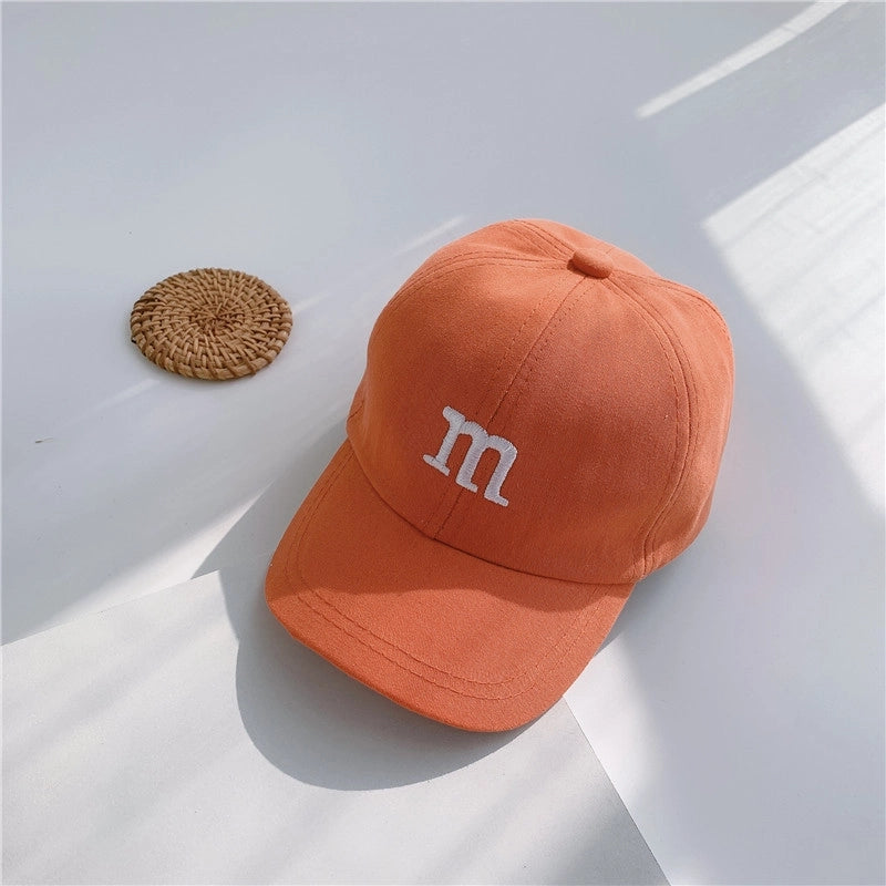 Children’s Hat Baby Spring And Autumn Cap Korean Letter Embroidery Boys Autumn And Winter Girls Kids Baseball Cap