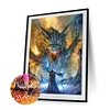 Diamond Painting -5D Full Round Drill Evil Dragon