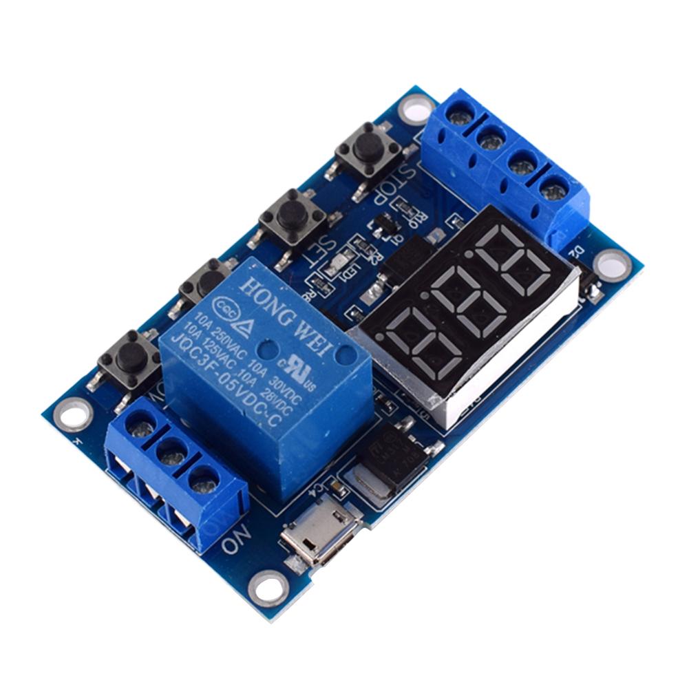 

1-Way Relay Module Delay Power Off Trigger Delay Timer Circuit Switch Board, 501 Original