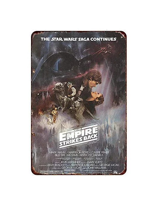 The Empire Strikes Back Movie Film - Vintage Tin Signs/Wooden Signs 8*12Inch/12*16Inch