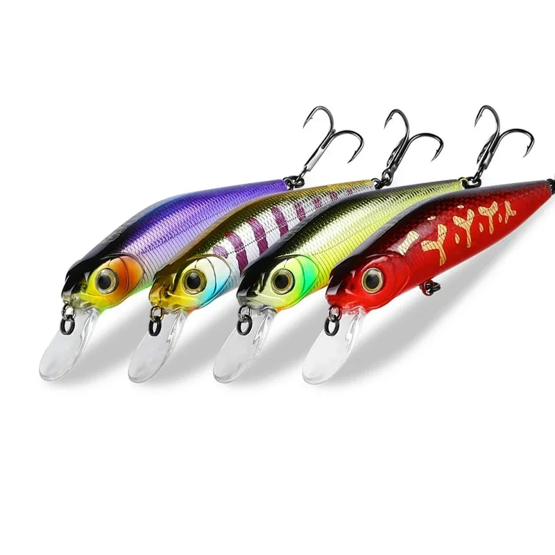 ASINIA Best price 4pcs each set 78mm 11.3g dive 1.3-1.7m SP Tungsten system fishing lures minnow wobbler quality fishing tackle