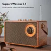 Retro Radio Speaker Wireless Portable FM Radio Receiver for Home Outdoor Travel