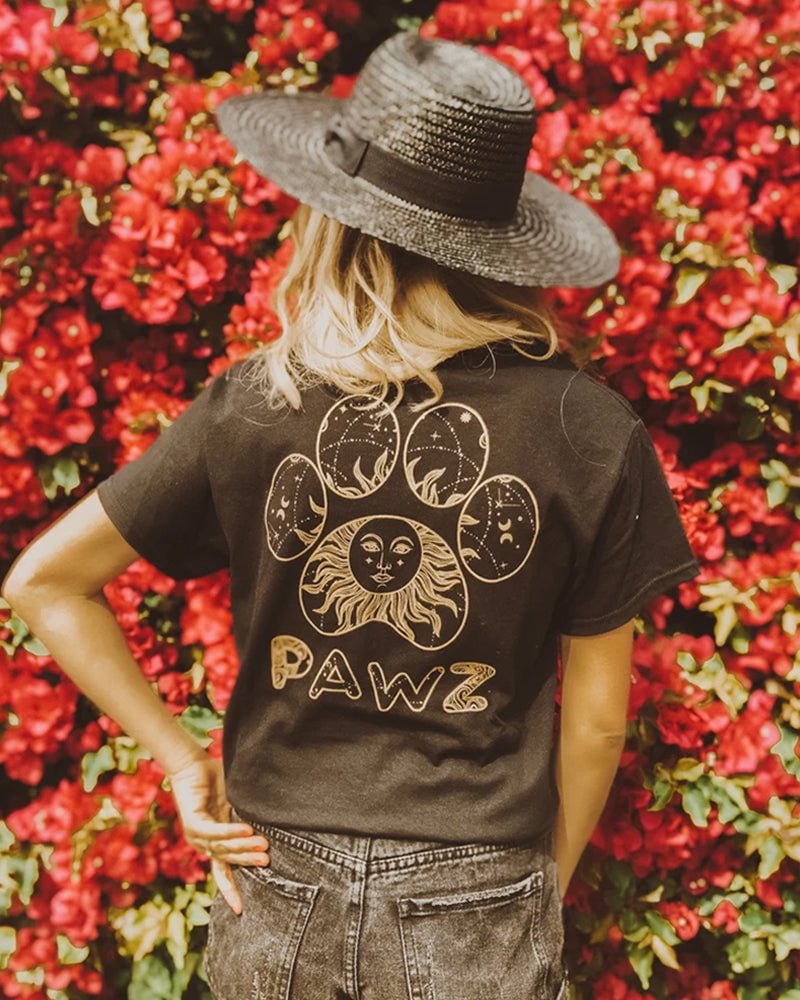 Pawz Luna Black Tee