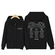Official BTS Arirang Album Zip-up Hoodie - All Graphic Editions