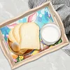 >SALE<Diamond Painting Nesting Food Trays with Handle for Serving Food (Easter Bunny)