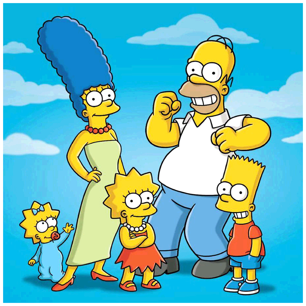 

The Simpsons - Round Drill Diamond Painting - 30*30CM, 501 Original