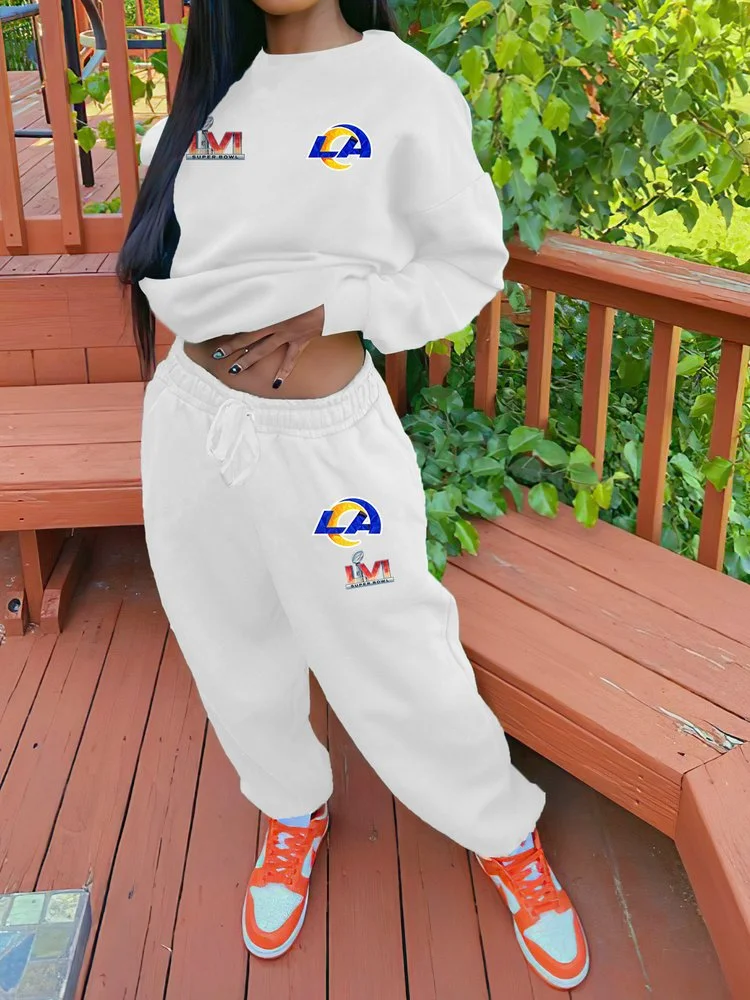 Los Angeles Rams Sportswear Crewneck Sweatshirt Suit