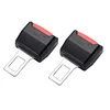 2Pcs Auto Seat Belt Buckle Clip Car Seat Belt Clip Extender Car Seat Belt Tongue
