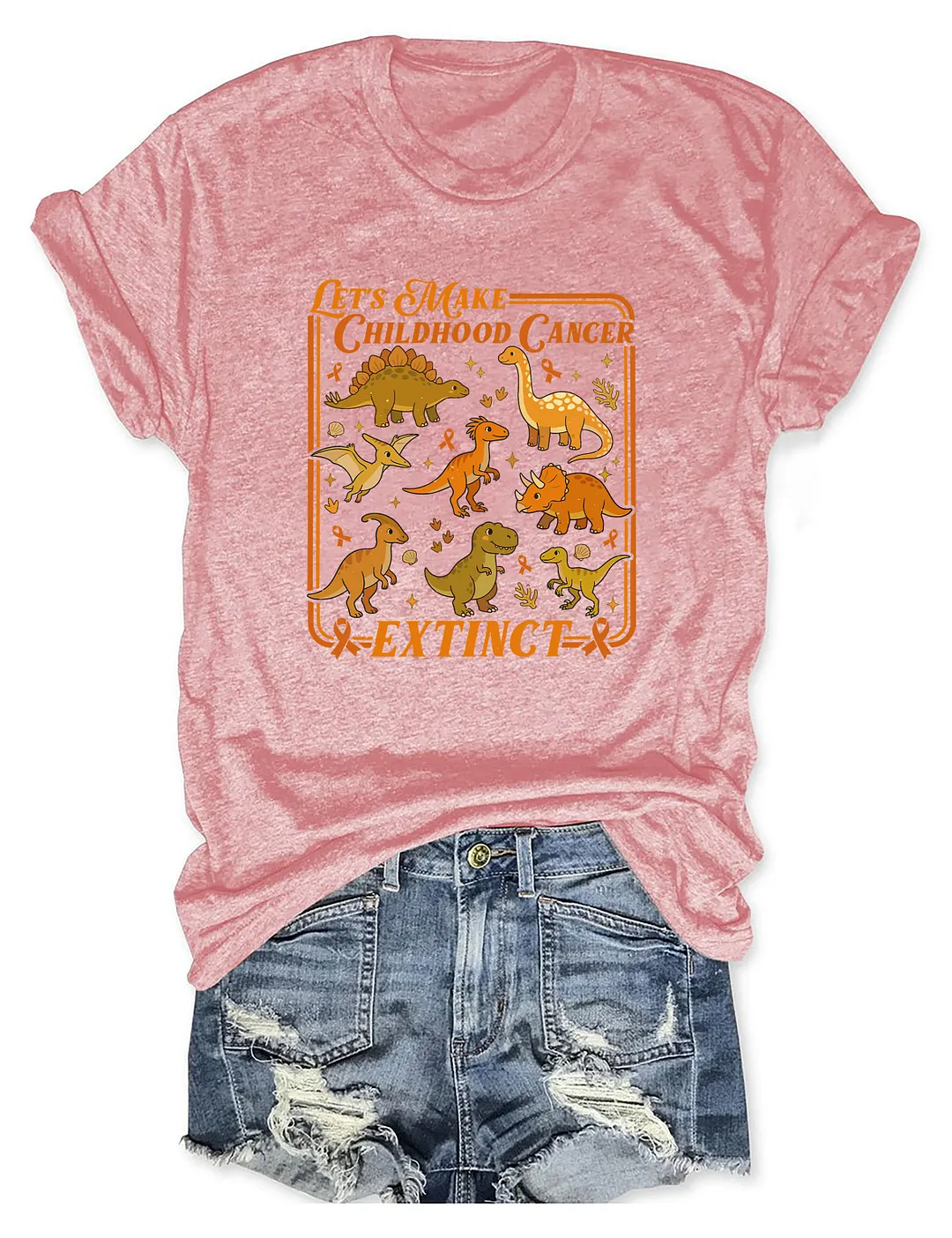 Let's Make Childhood Cancer Extinct T-shirt