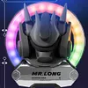Built-in sound pickup light RGB ornaments, desktop ornaments, car atmosphere lights, dedicated for car aromatherapy air outlets