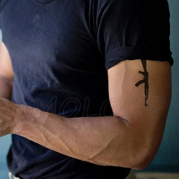 Water Transfer Tattoo Skull Cyclops Pirate Tattoo Body Art Waterproof Temporary Fake Flash Tattoo for Man Woman Kid 10.5*6cm