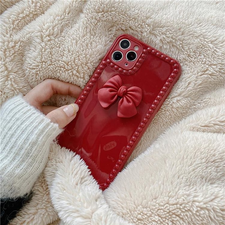Red Bowknot Phone Case
