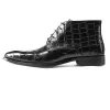 Stylish Mens Lace Up Wedding Dress Boots