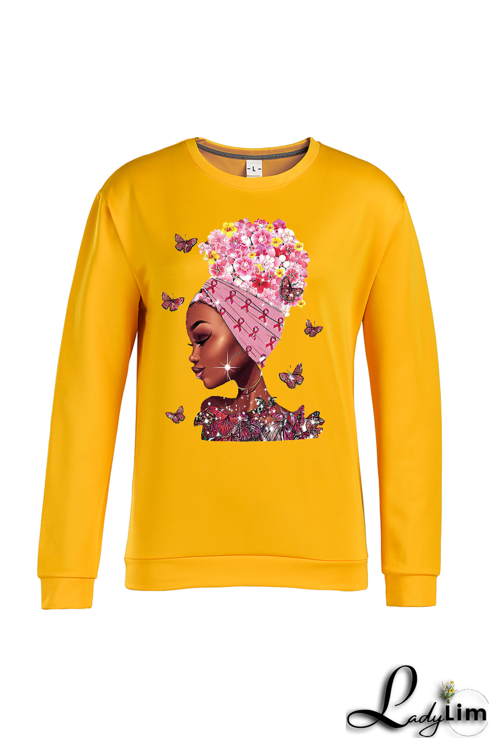 Grey Fashion Vintage Butterfly Print Patchwork O Neck Tops