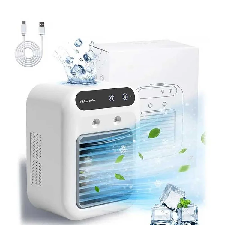 3-In-1 Cooling Fan with 2-Speed Mist Fan