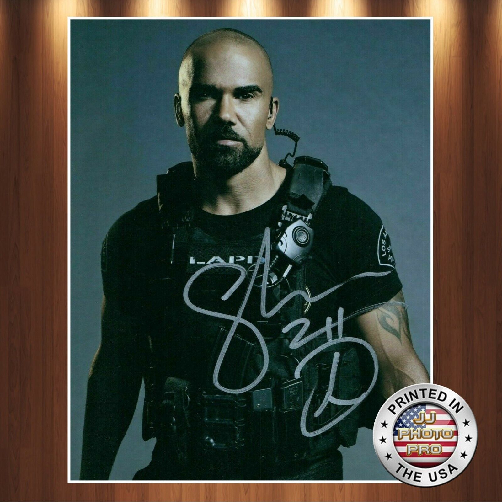 Shemar Moore Autographed Signed 8x10 Photo Poster painting (S.W.A.T.) REPRINT