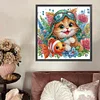 (Multi-Style)Cat Fish Owl-Partial Special Shaped Diamond Painting 30*30CM